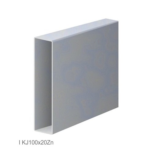 Pozinkované doskové a U profily