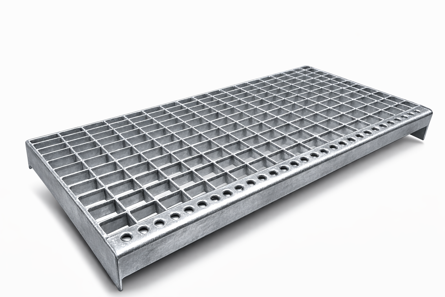 Pozinkované kovové rošty na schody