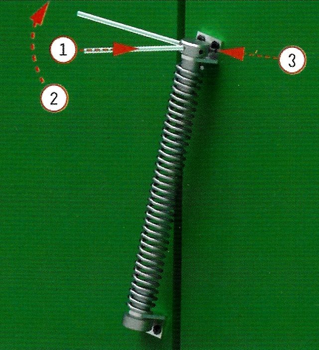 Dverový pružinový zatvárač H = 200 mm, do 40 kg