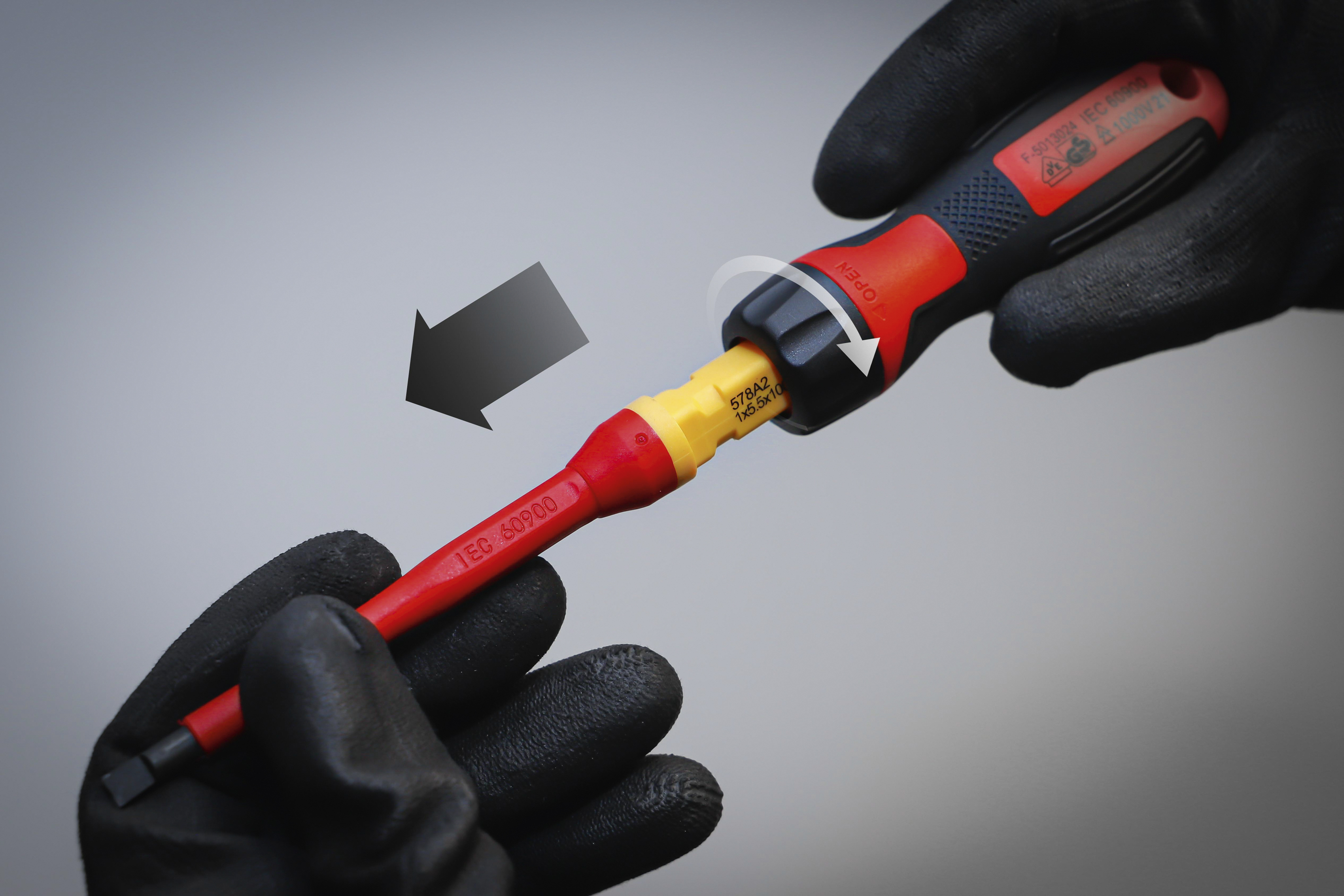 Sada elektrikárskych skrutkovačov, 8 ks