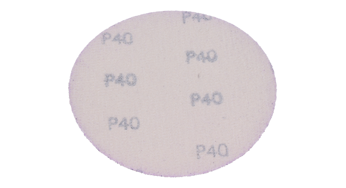 Brúsny kotúč so suchým zipsom, ø 125 mm, zrno 40