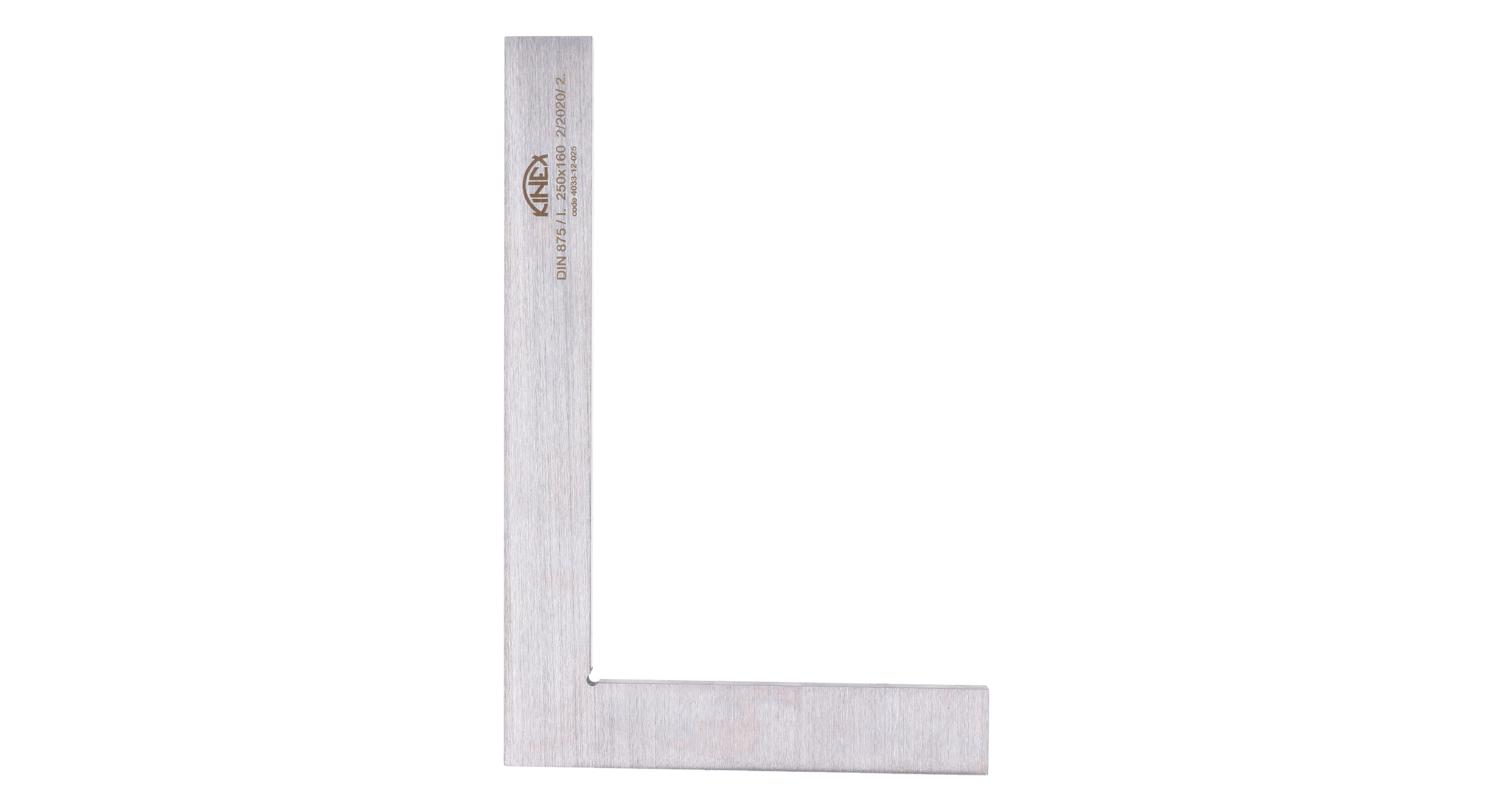 Úholník presný plochý 150 x 100 mm, DIN 875