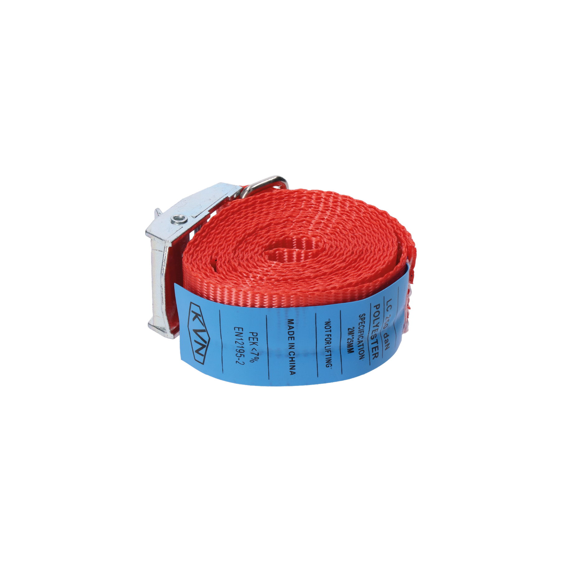 Rýchloupínací pás, 25 x 2000 mm, so sponou a voľným koncom