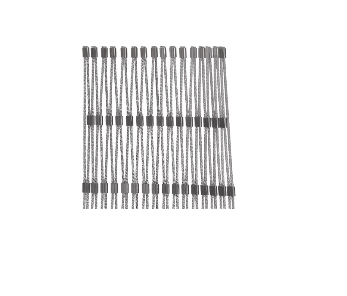 Lanková sieť, 0,8 x 5 m, oko 60 x 104 mm, ø 2 mm, AISI 316