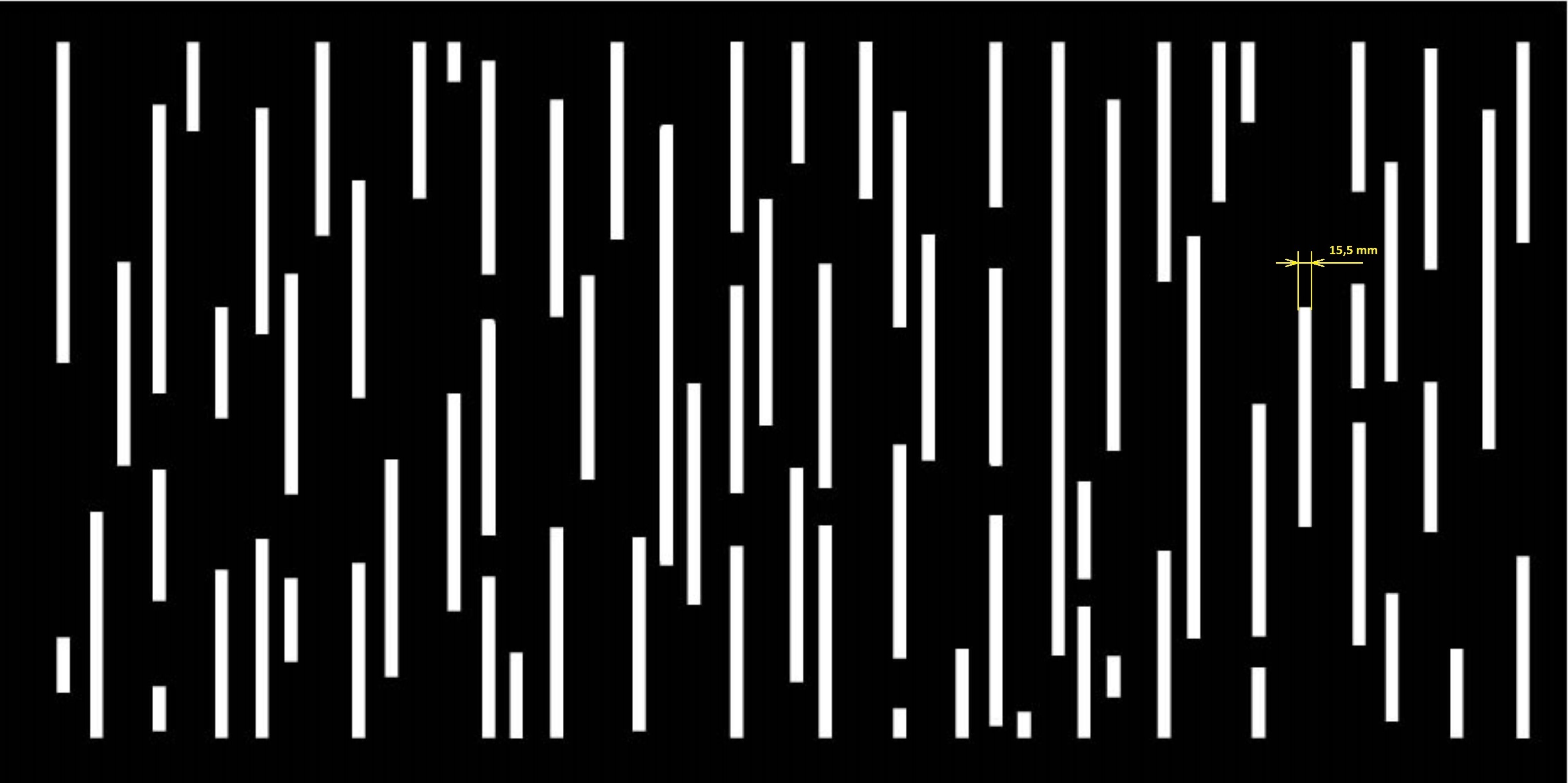 Plech vzor 8311, 1000 x 2000 x 2 mm, bez povrchovej úpravy