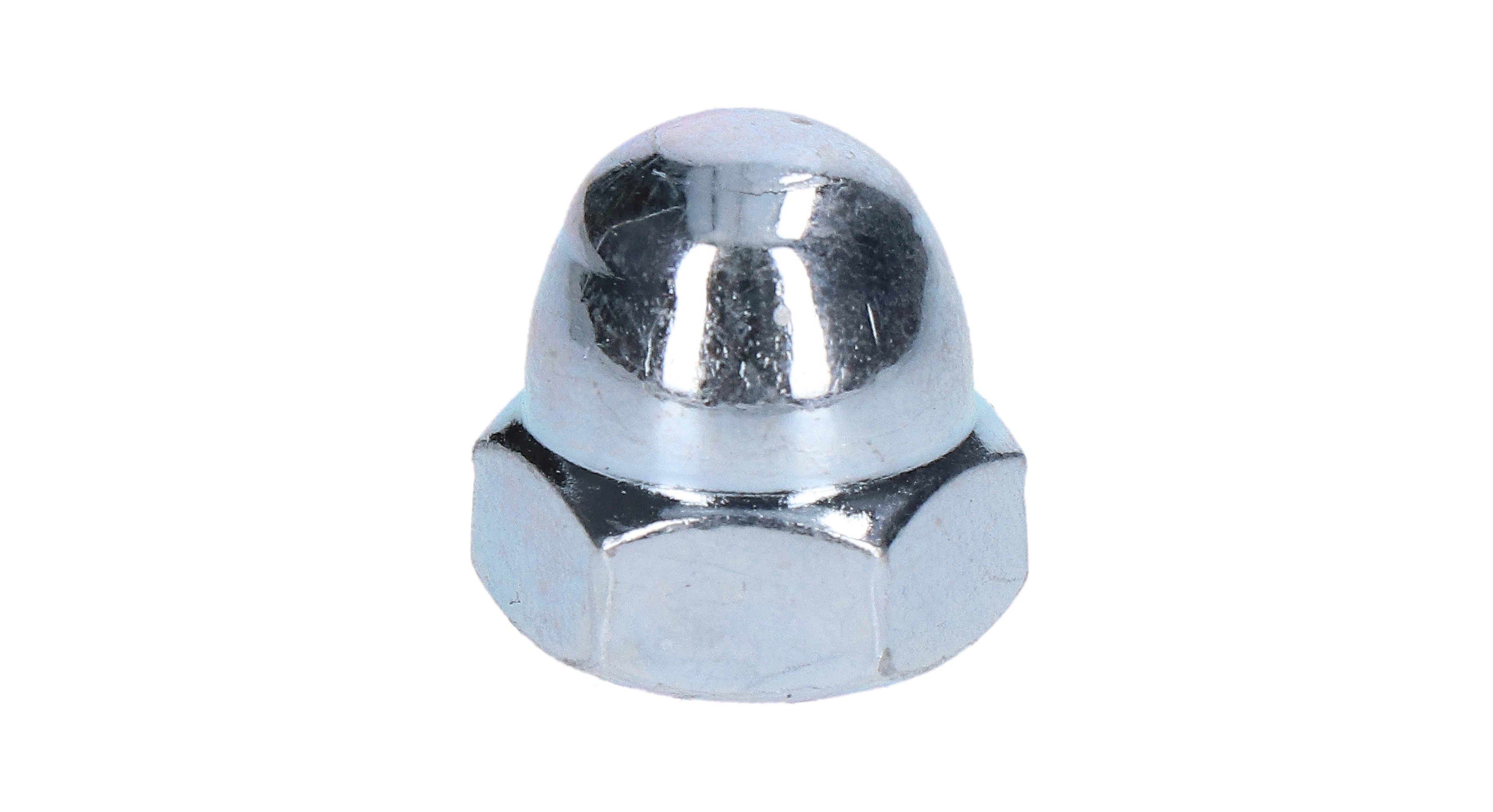 Šesťhranná matica M8, DIN 1587, pozinkovaná