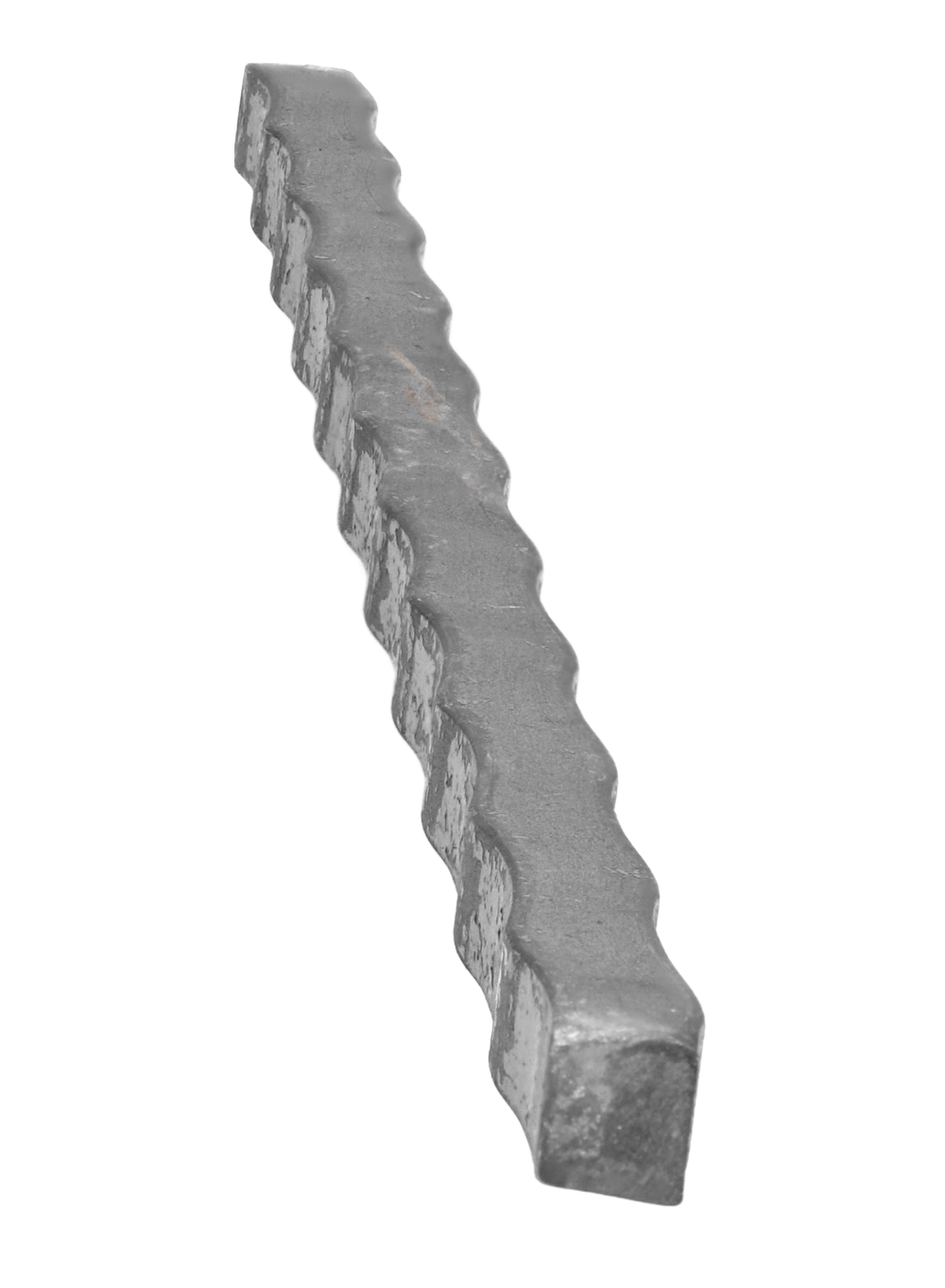 Tyč štvorcová plná 14 x 14 x 3000 mm, čierna S235, okutá