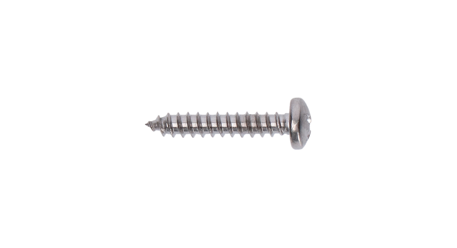 Nerezová skrutka samorezná 3,5 x 19 mm, polguľatá DIN 7981C