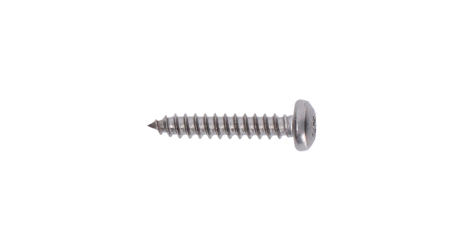 Nerezová skrutka samorezná 3,5 x 19 mm, polguľatá DIN 7981TX