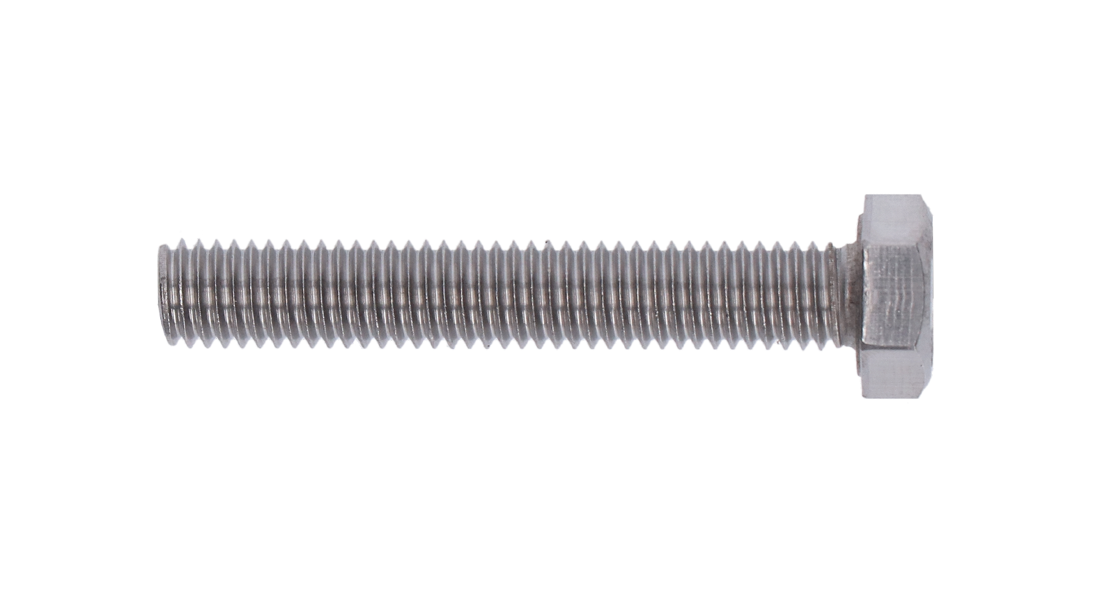 Skrutka M5 x 25 mm, šesťhranná, DIN 933, AISI 304