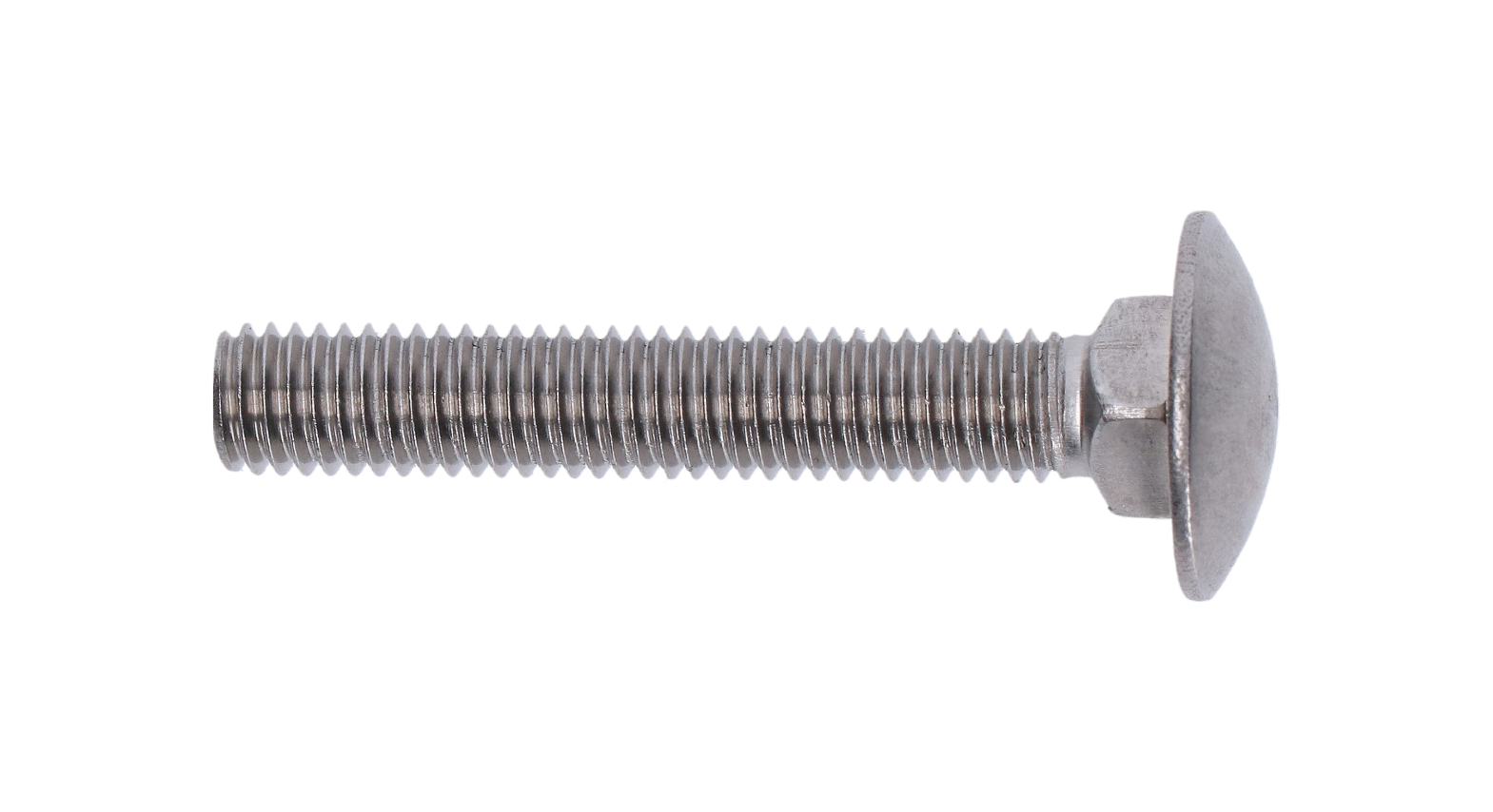 Skrutka vratová M8 x 60 mm, DIN 603F/AISI 304