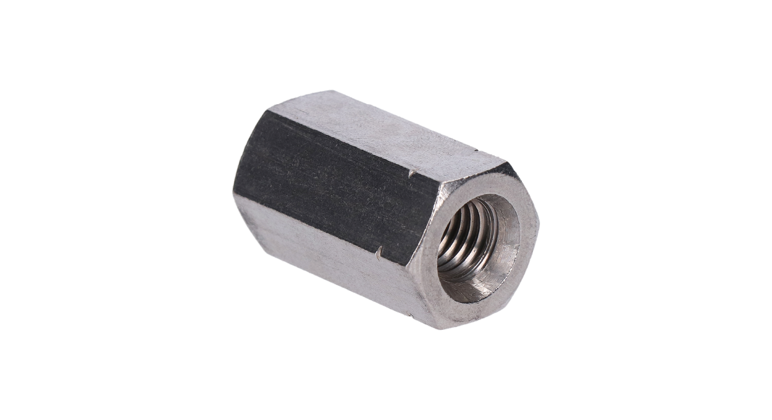 Nerezová matica dlhá M6 x 30 mm, AISI 304