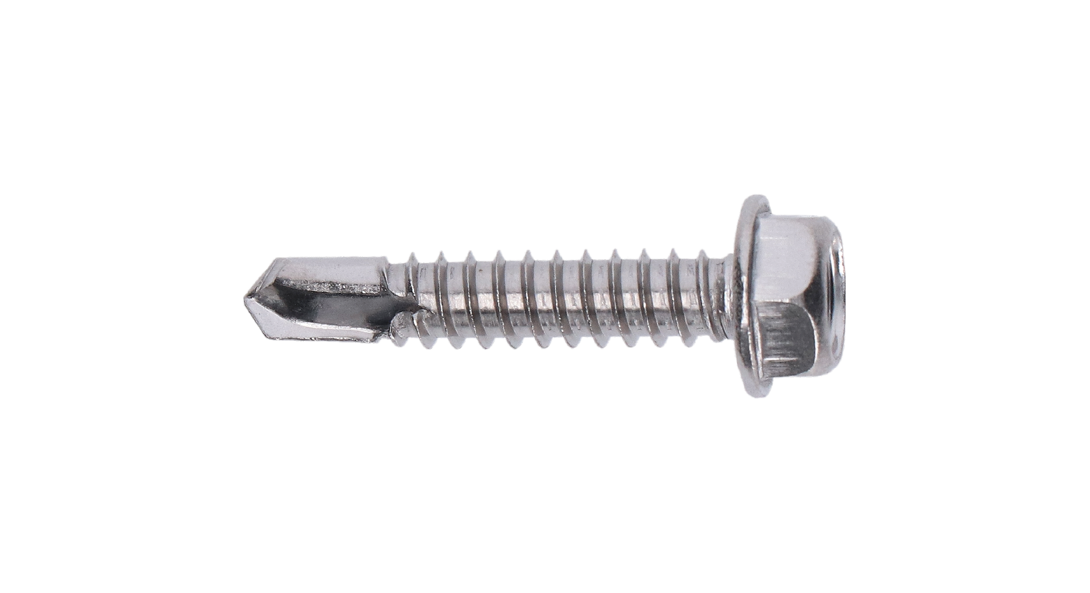 Skrutka samovrtná 4,8 x 38 mm, šesťhranná, DIN 7504/AISI 304