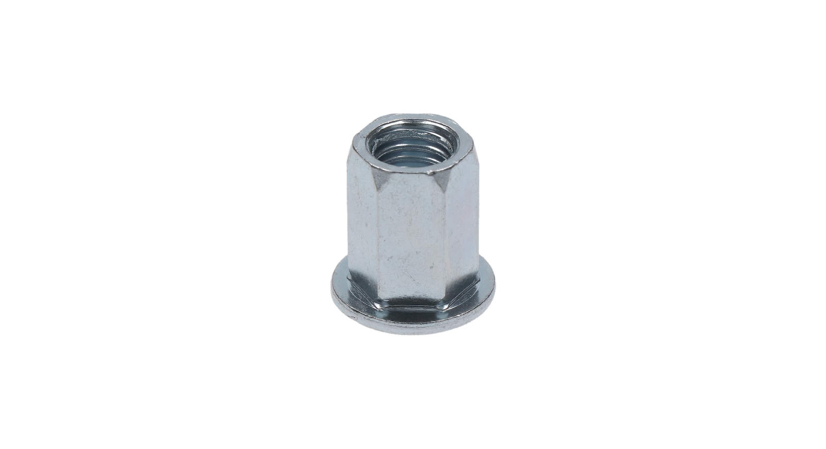 Nitovacia matica M5, plochá hlava, hex, L = 13,5 mm