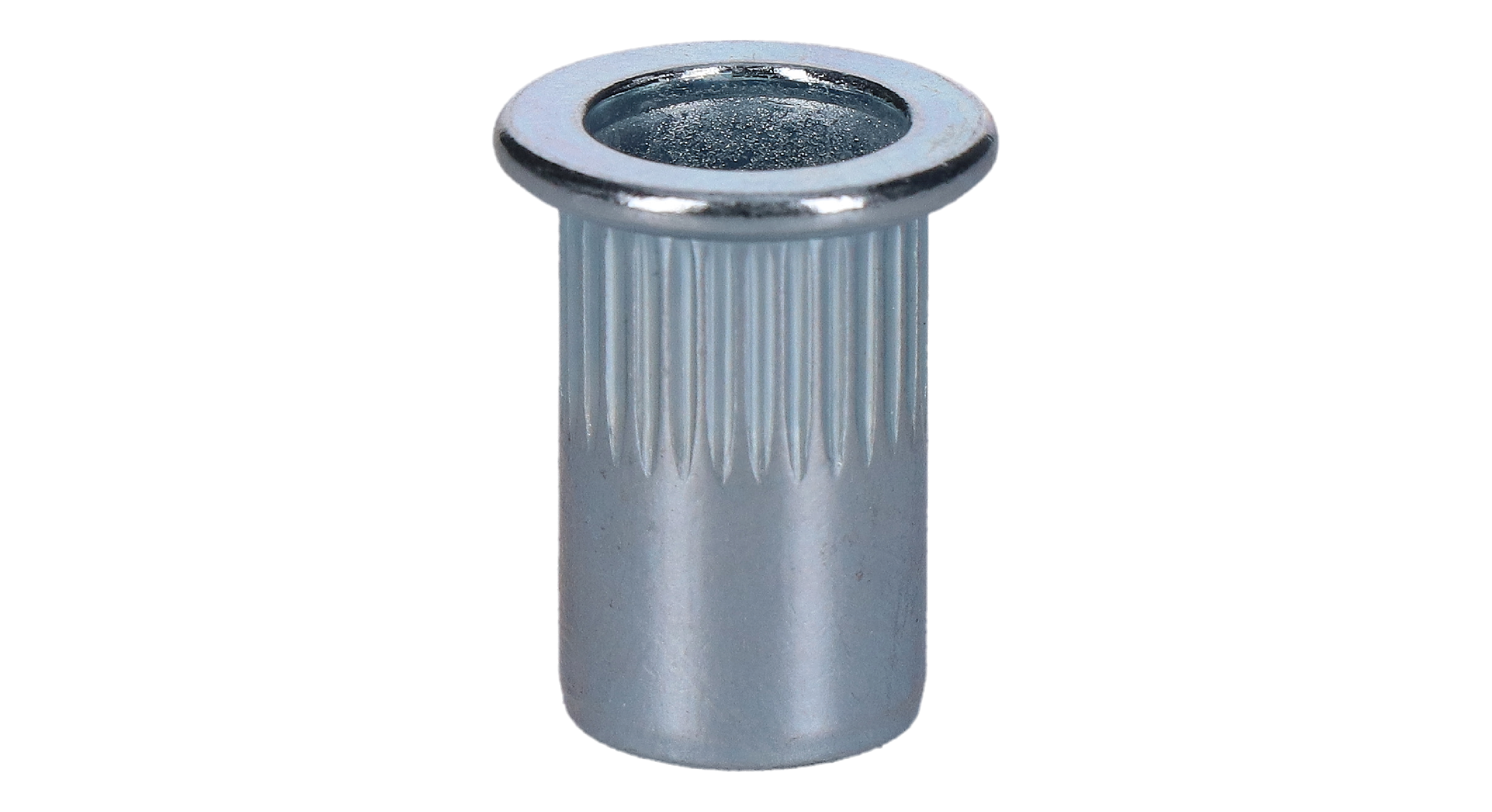 Nitovacia matica M8, plochá hlava, VZ, L = 18,5 mm