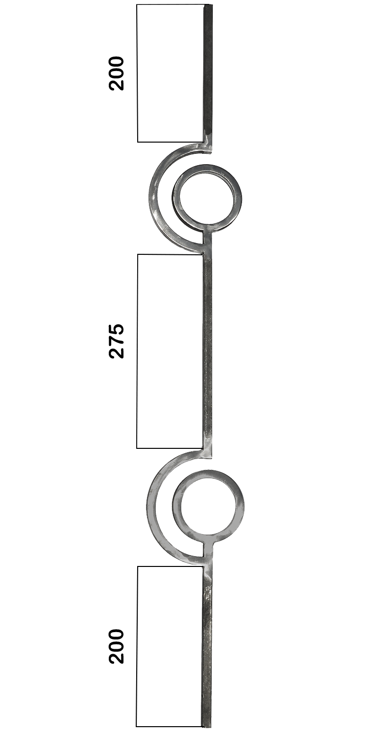 DOPREDAJ tyč 12 x 12 mm, 138 x 1000 mm