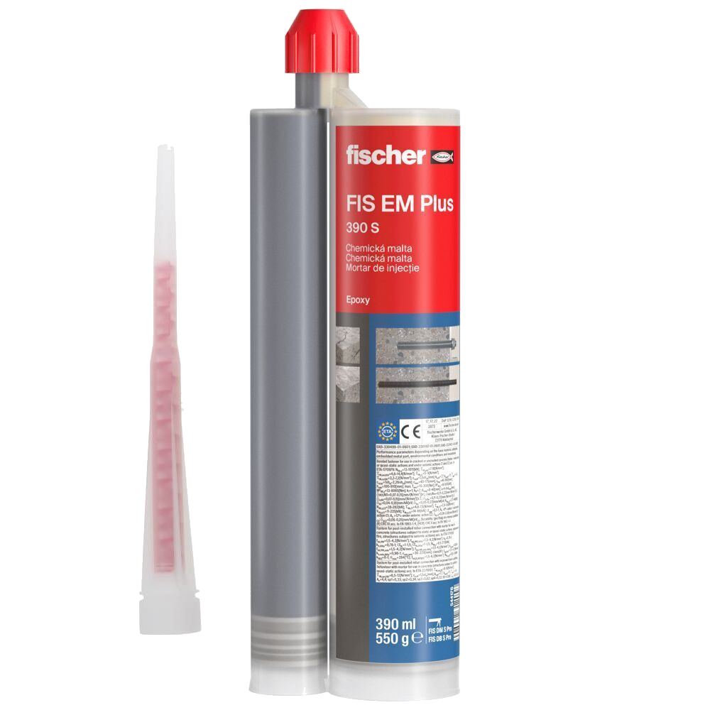 Fischer epoxidová chemická kotva(malta), 390 ml