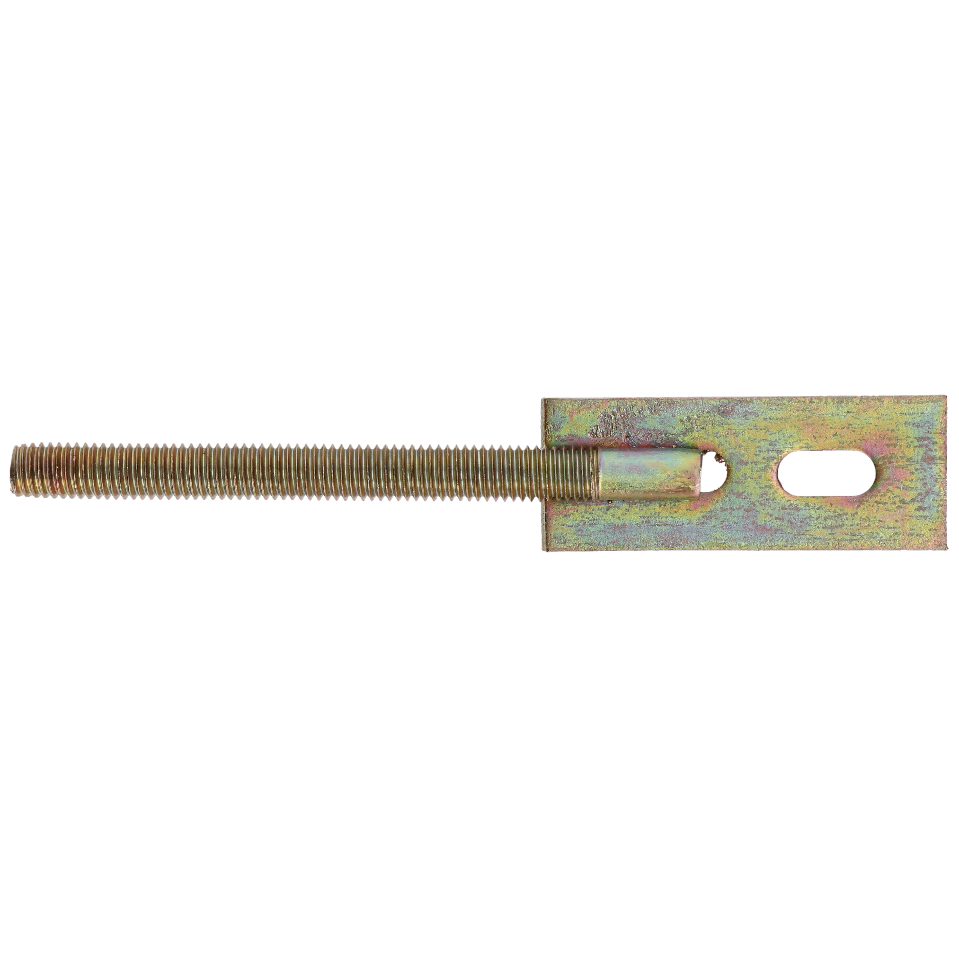 Kotvenie na plotové dielce, M12, 30 x 185 mm, žltý pozink