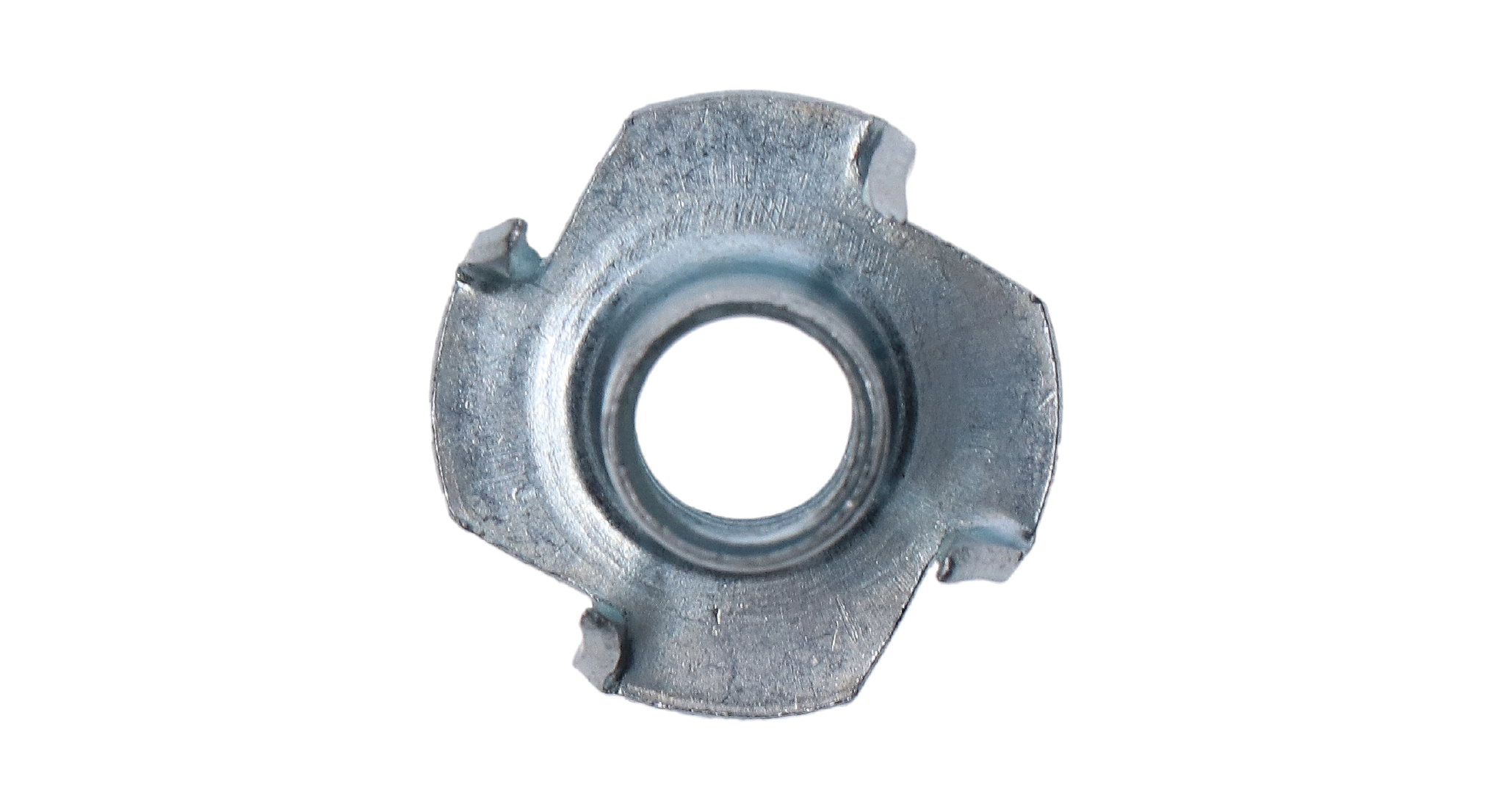 Narážacia matica M6 x 11 mm, pozink, nábytkárska