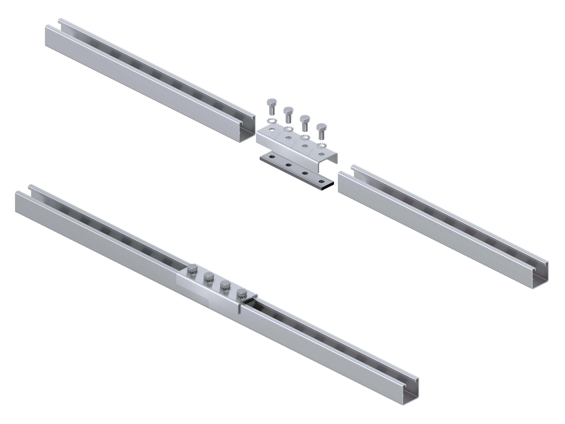 Spojka nosníková ST UNIVERSAL pre profil 41 x 21/41 x 41 mm