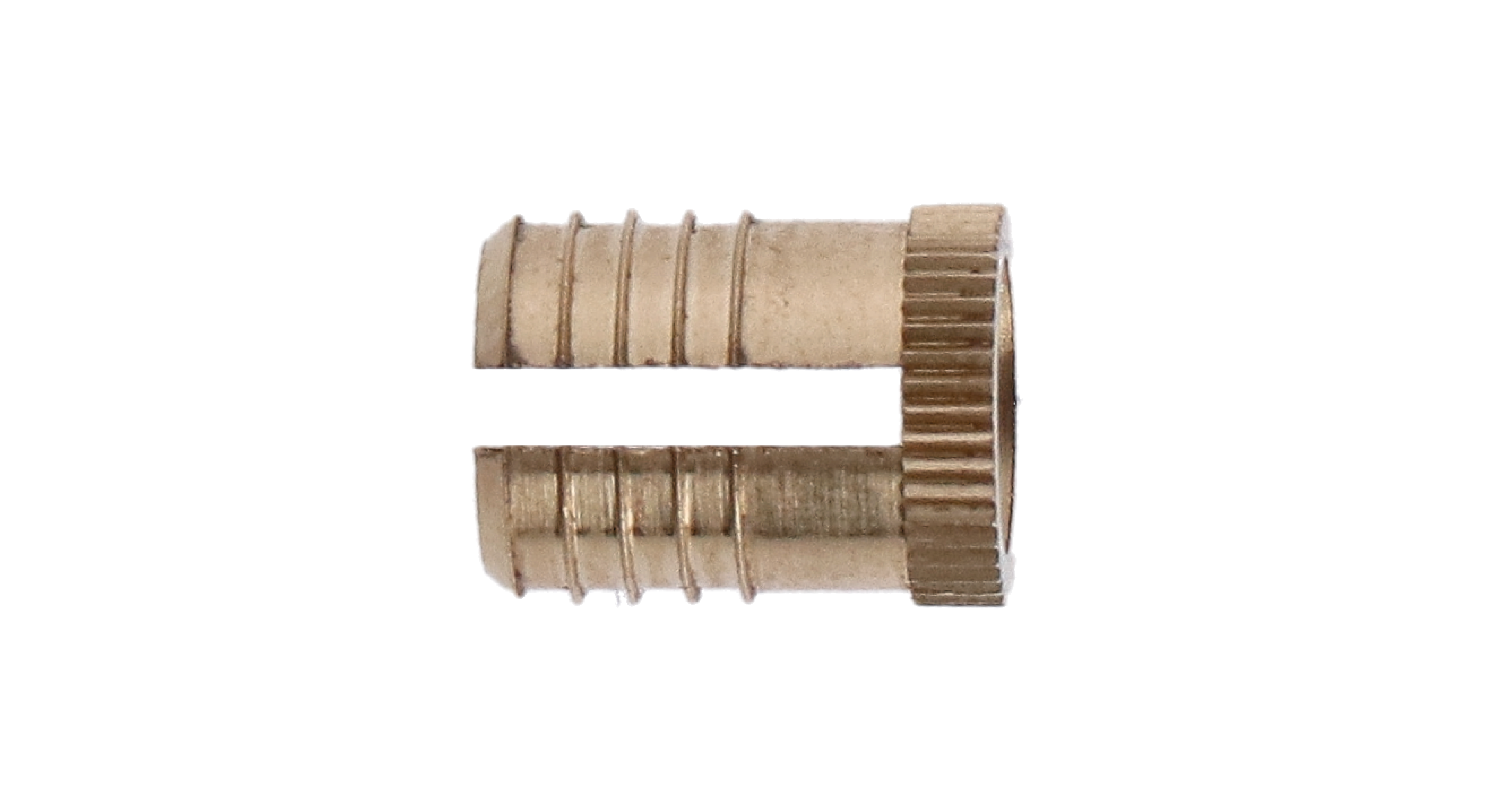 Závitová vložka M6 x 11 mm pre dilatačné kotvenie do plastov
