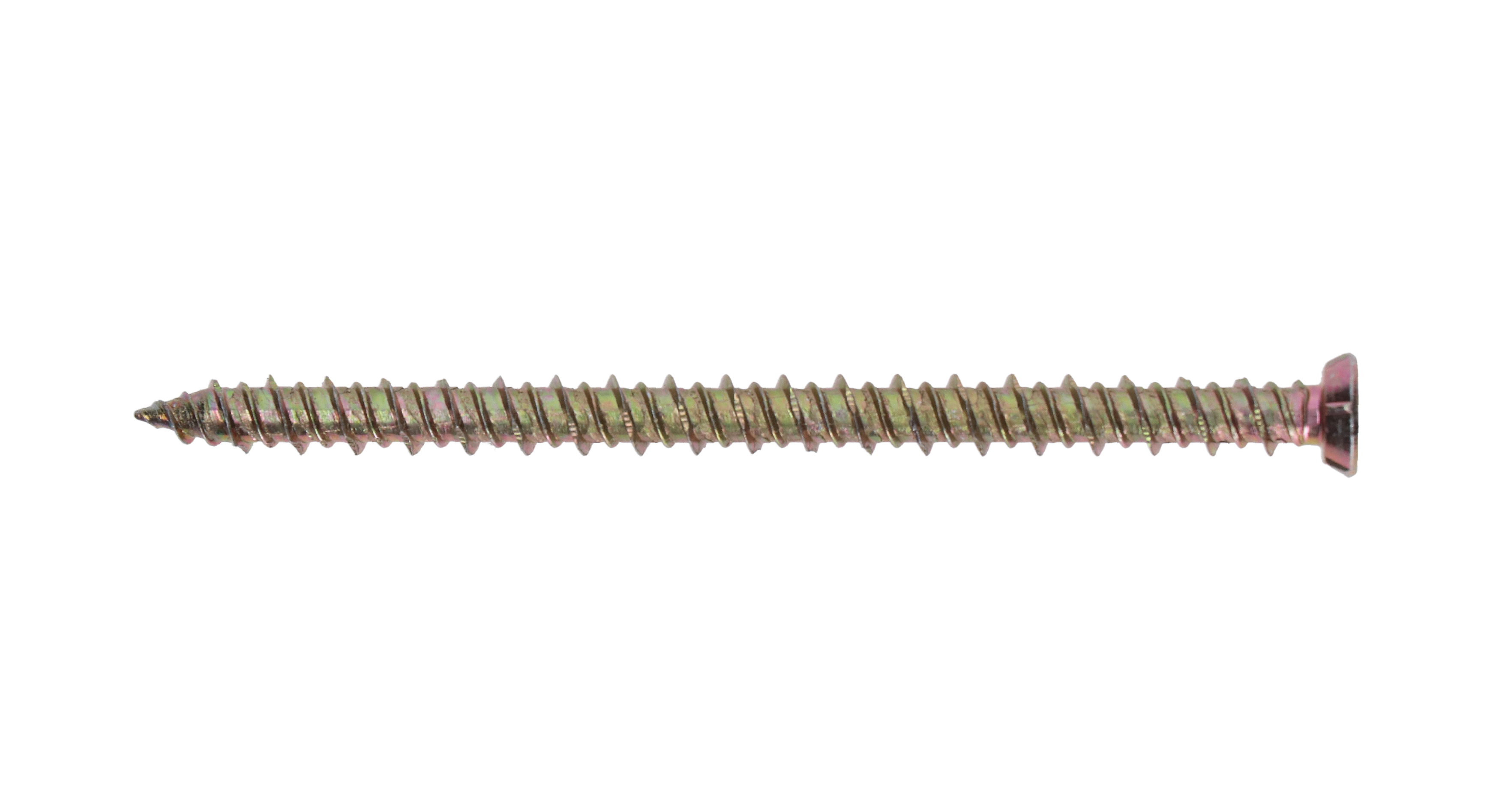Turbo skrutka s HI-LOW závitom, plochá hlava 7,5 x 112 mm
