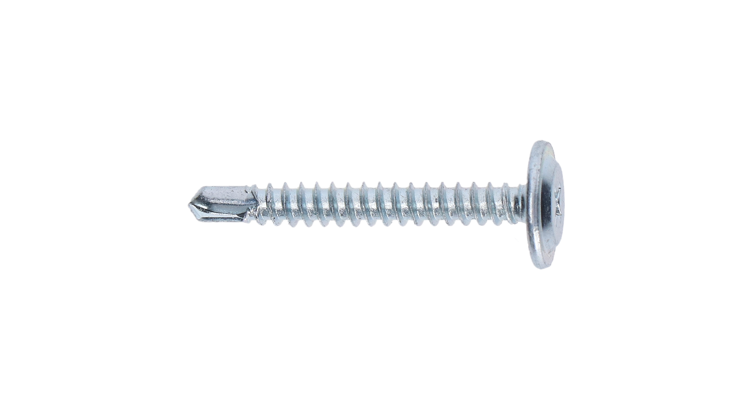 Skrutka samozávrtná 4,2 x 13 mm, plochá hlava a vrtáčik PZ