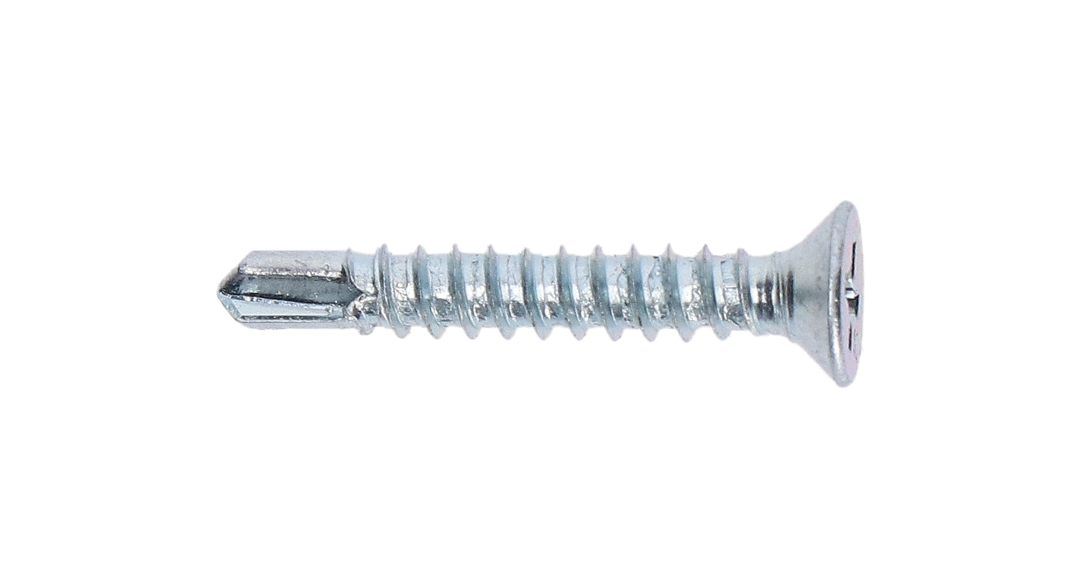 Skrutka samozávrtná 3,9 x 40 mm, zápustná hlava PZ a vrtáčik