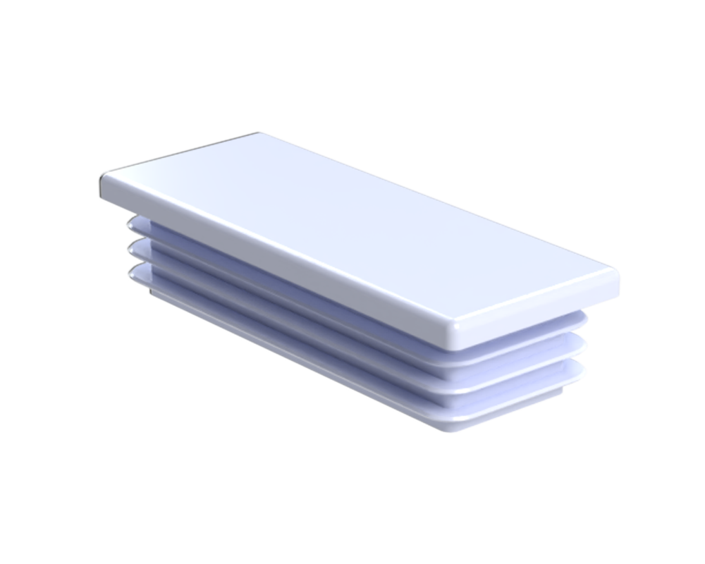 Krytka plastová 40 x 100 mm
