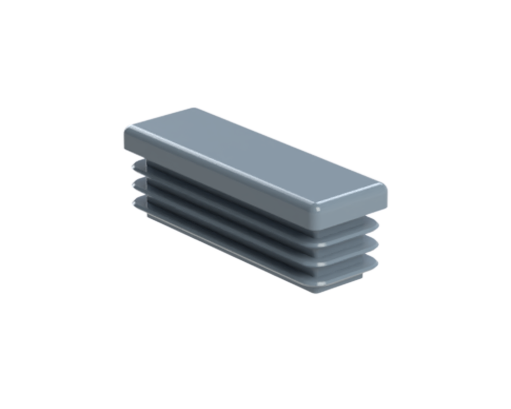 Krytka plastová 20 x 60 mm