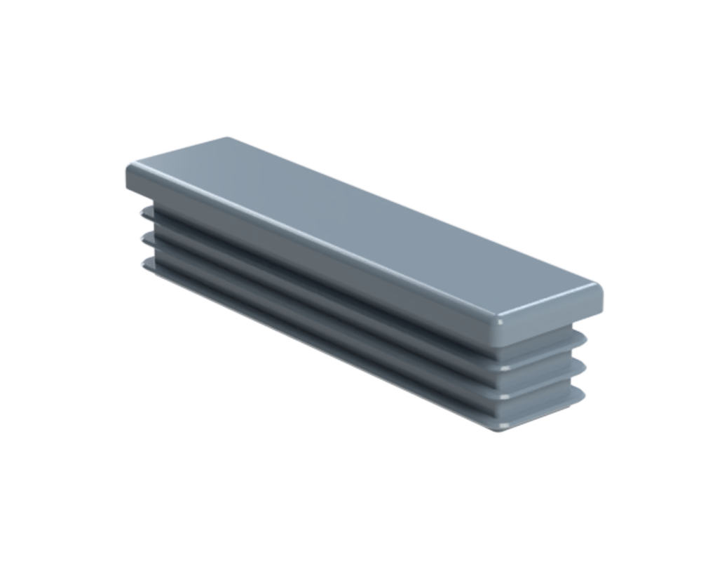 Krytka plastová 25 x 100 mm