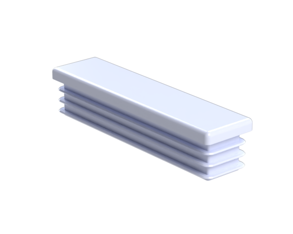 Krytka plastová 25 x 100 mm