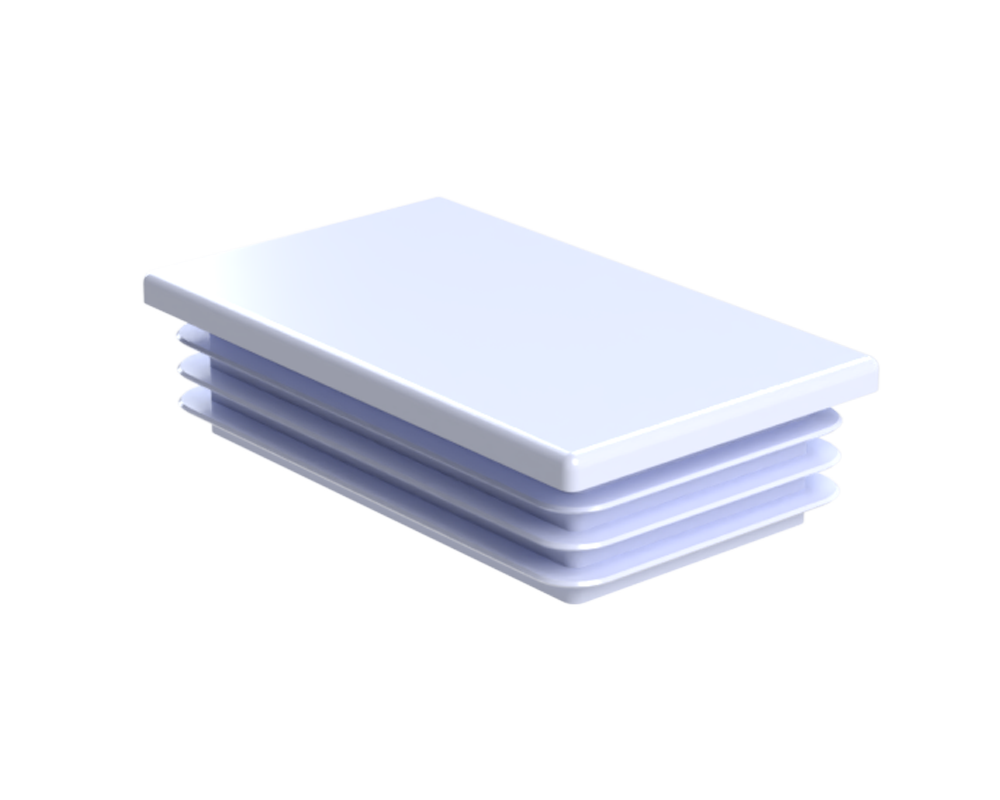 Krytka plastová 60 x 100 mm
