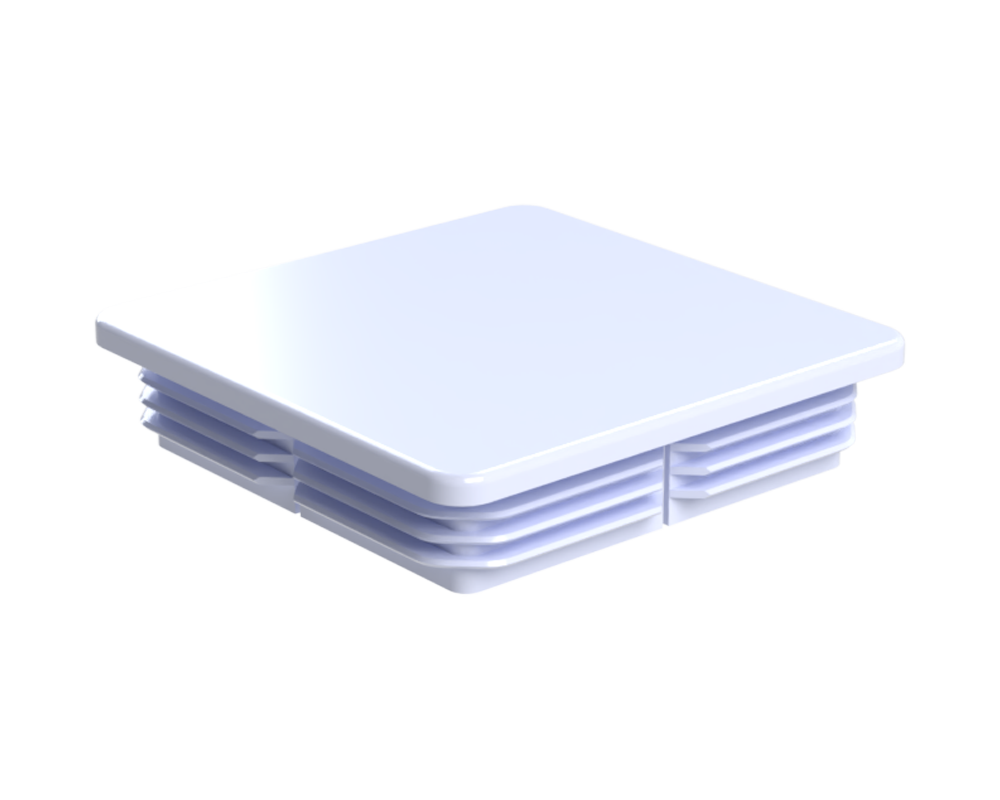 Krytka plastová 150 x 150 mm, biela