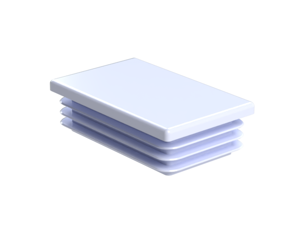 Krytka plastová 50 x 80 mm
