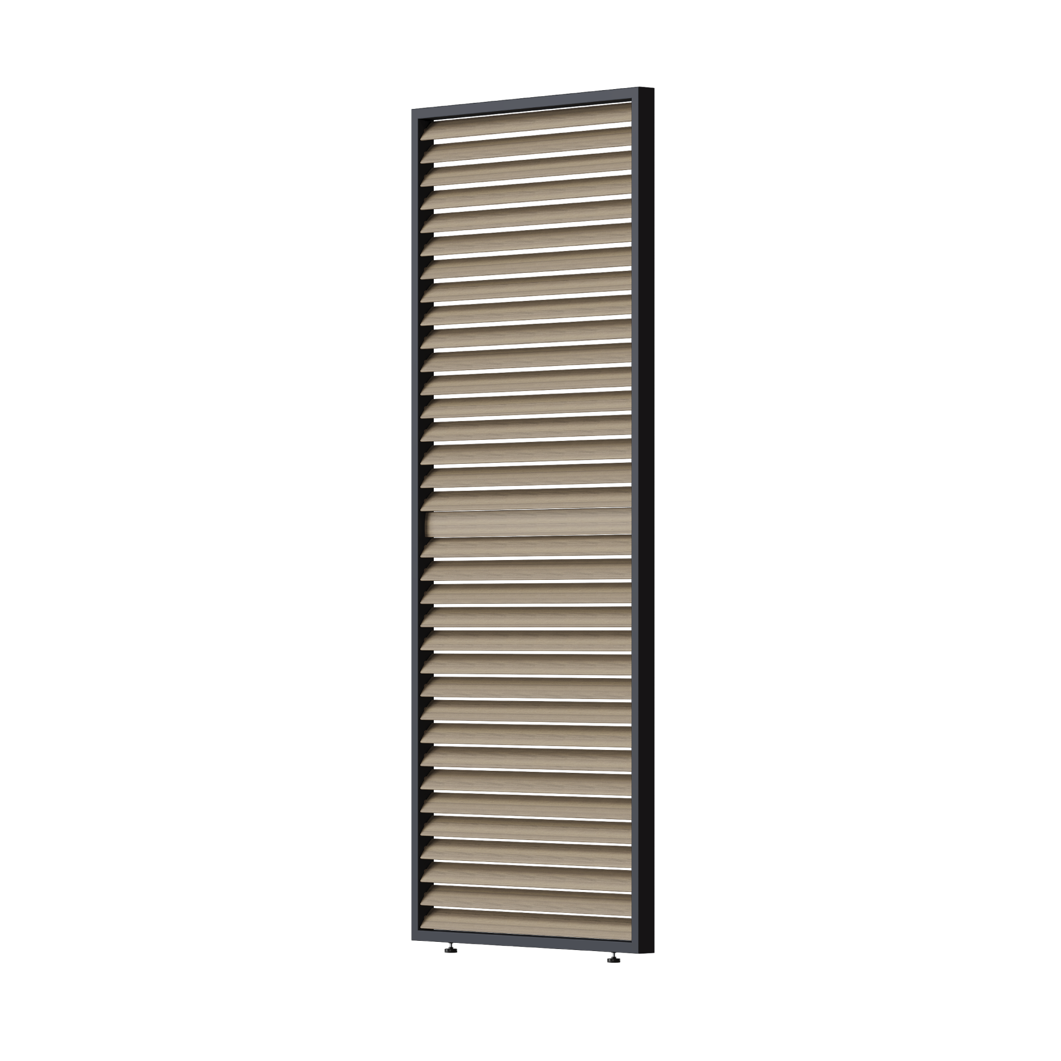 Horizontálny lamelový panel pre pergolu 1 m, otočný