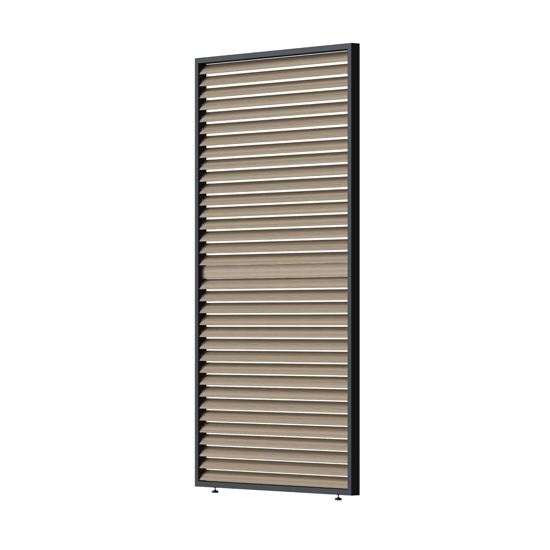 Horizontálny lamelový panel pre pergolu 1,3 m, otočný