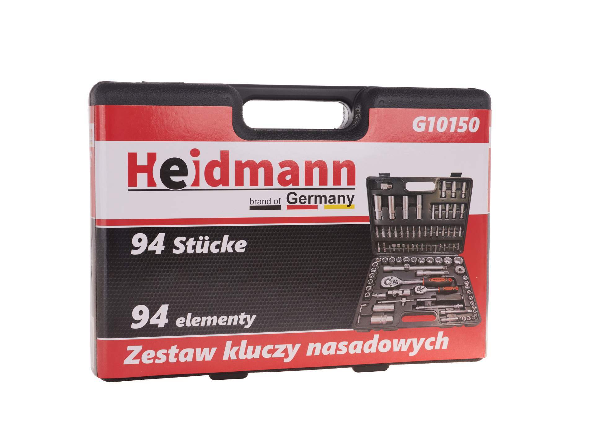 108-dielna sada nástrčných kľúčov, v kufríku