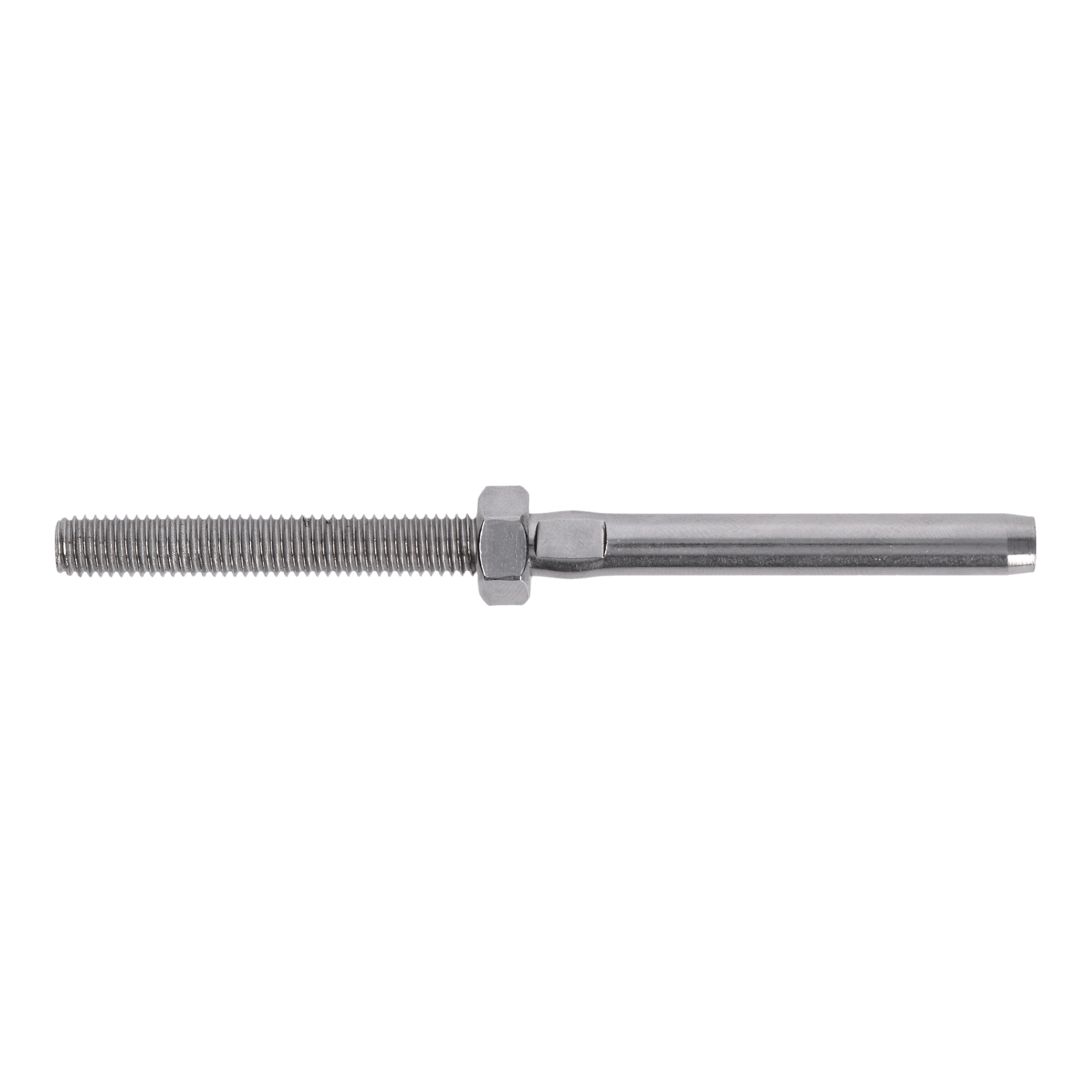 Úchyt pre lanko ø 4 mm, M8, brúsená AISI 304