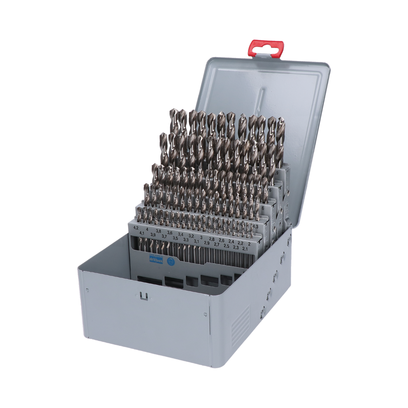 Sada HSS vrtákov do kovu, 2 - 10 mm, univerzálne použitie