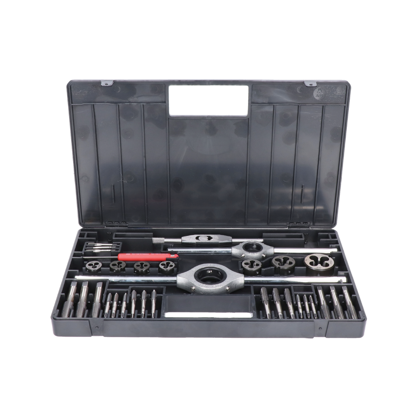 Súprava závitorezných nástrojov M1-II  NO, závitníky M3 - M12