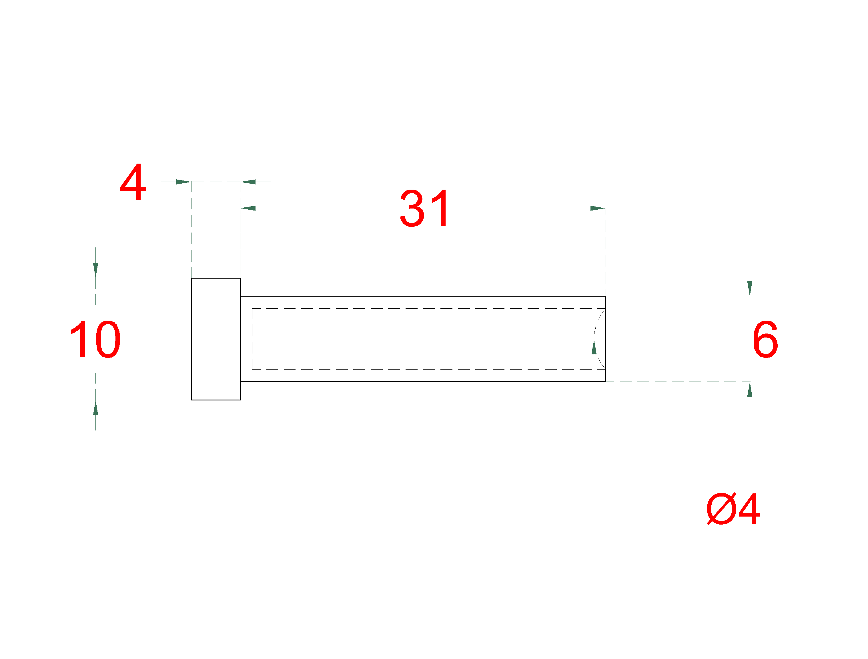 Lisovací úchyt pre lanko ø 4 mm, brúsená nerez AISI 304