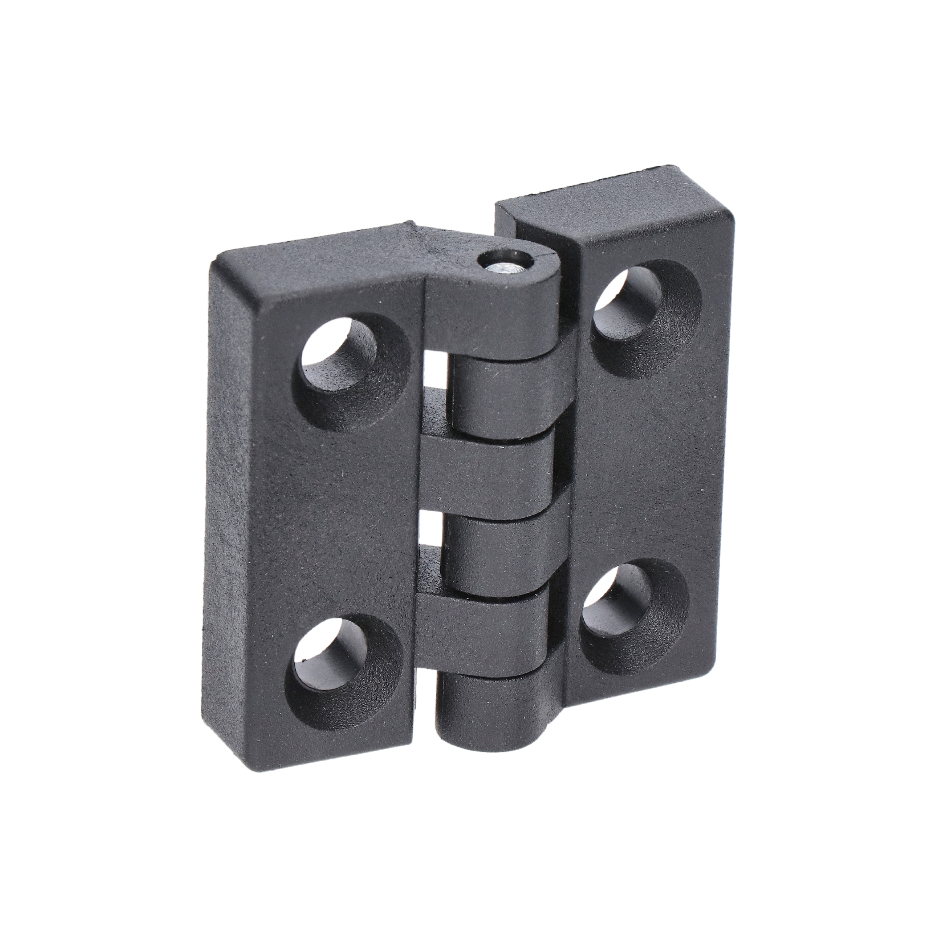 Záves plastový 48 x 48 x 30 mm, otvor ø 7 mm