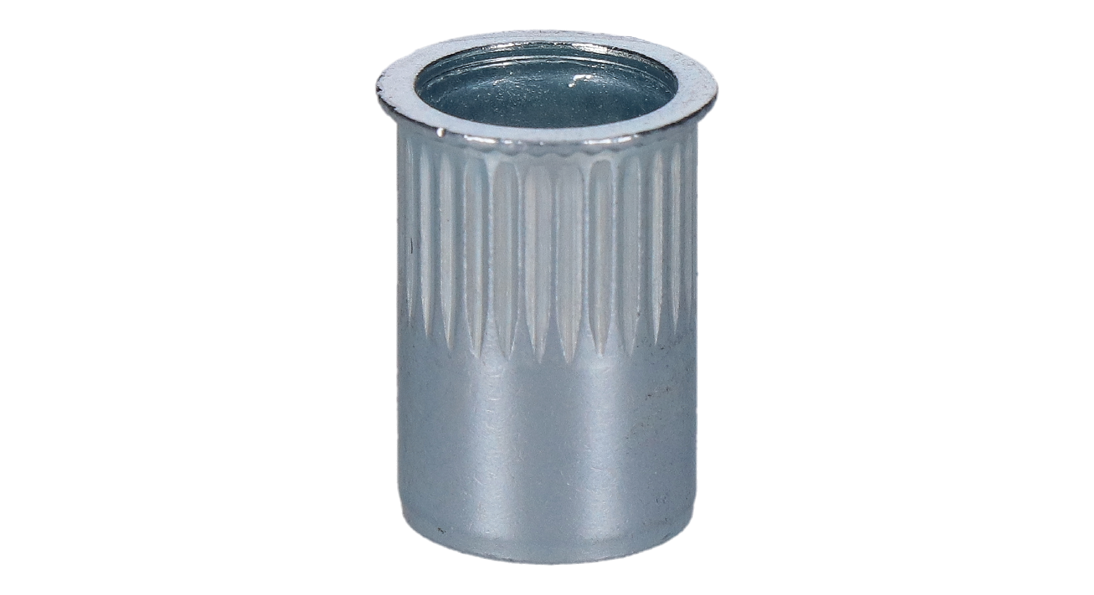Nitovacia rýhovaná matica M10, mikro hlava, L = 19,5 mm