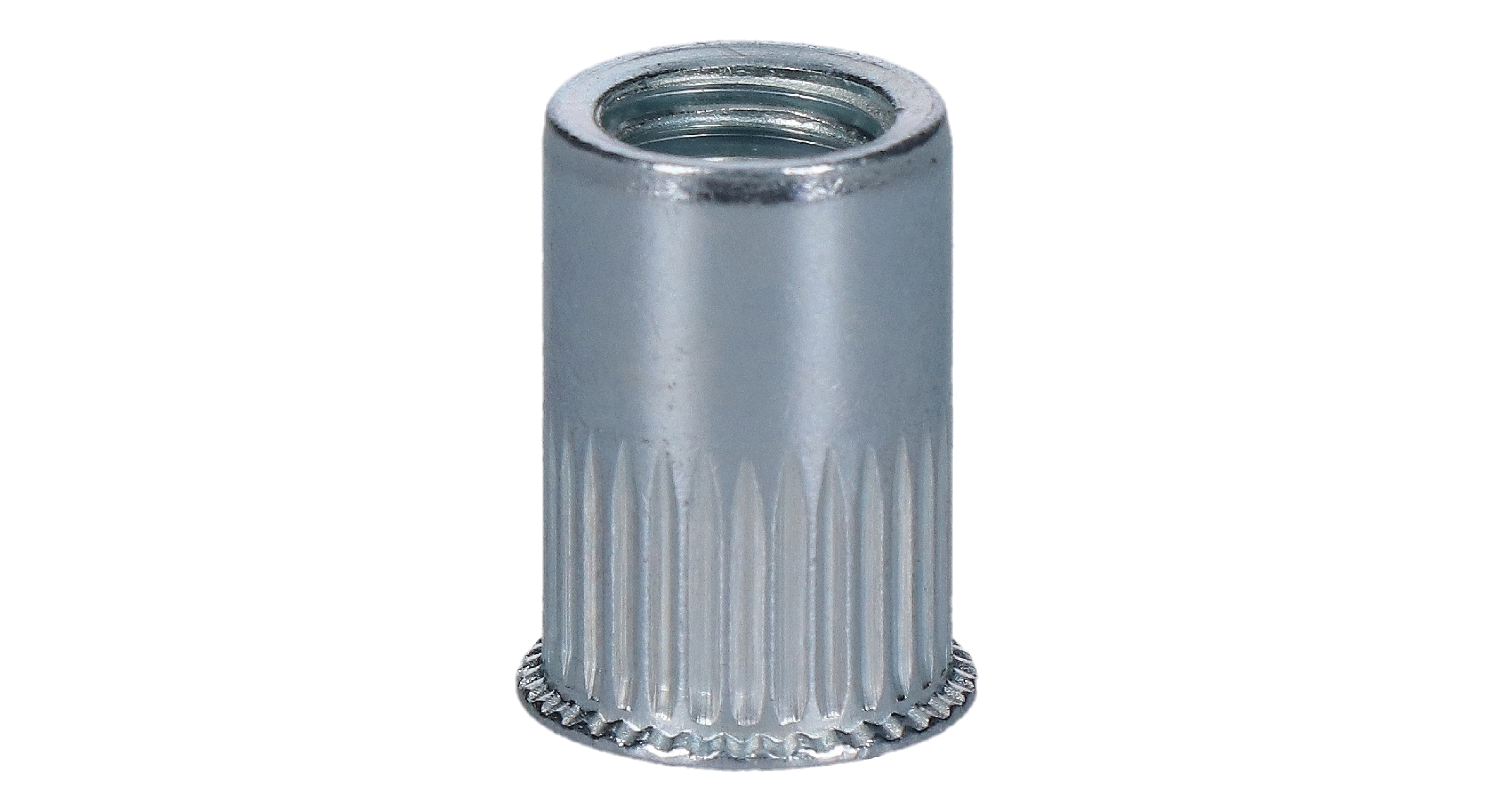 Nitovacia rýhovaná matica M12, mikro hlava, L = 24,3 mm