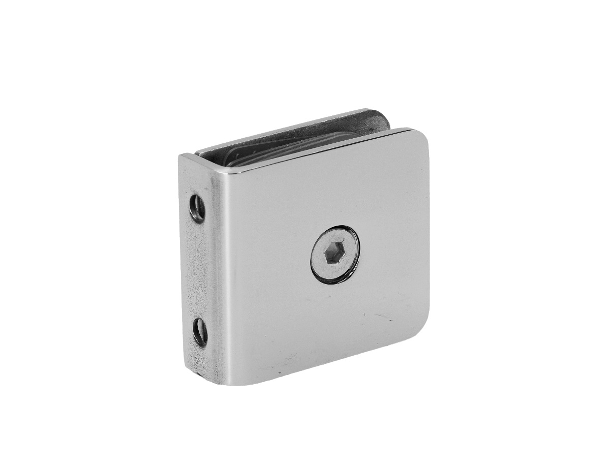 DOPREDAJ!Svorka skla medzi stenu a sklo, sklo 8 - 10 mm, AISI 304