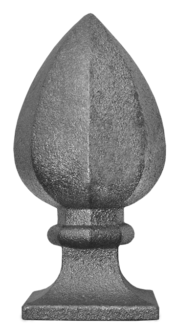 DOPREDAJ Šiška H = 155 mm, podstavec 80 x 80 mm, dutá