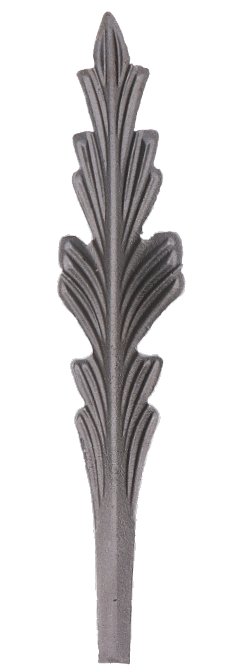 DOPREDAJ List 300 x 60 x 3 mm, ohnutý, výlisok