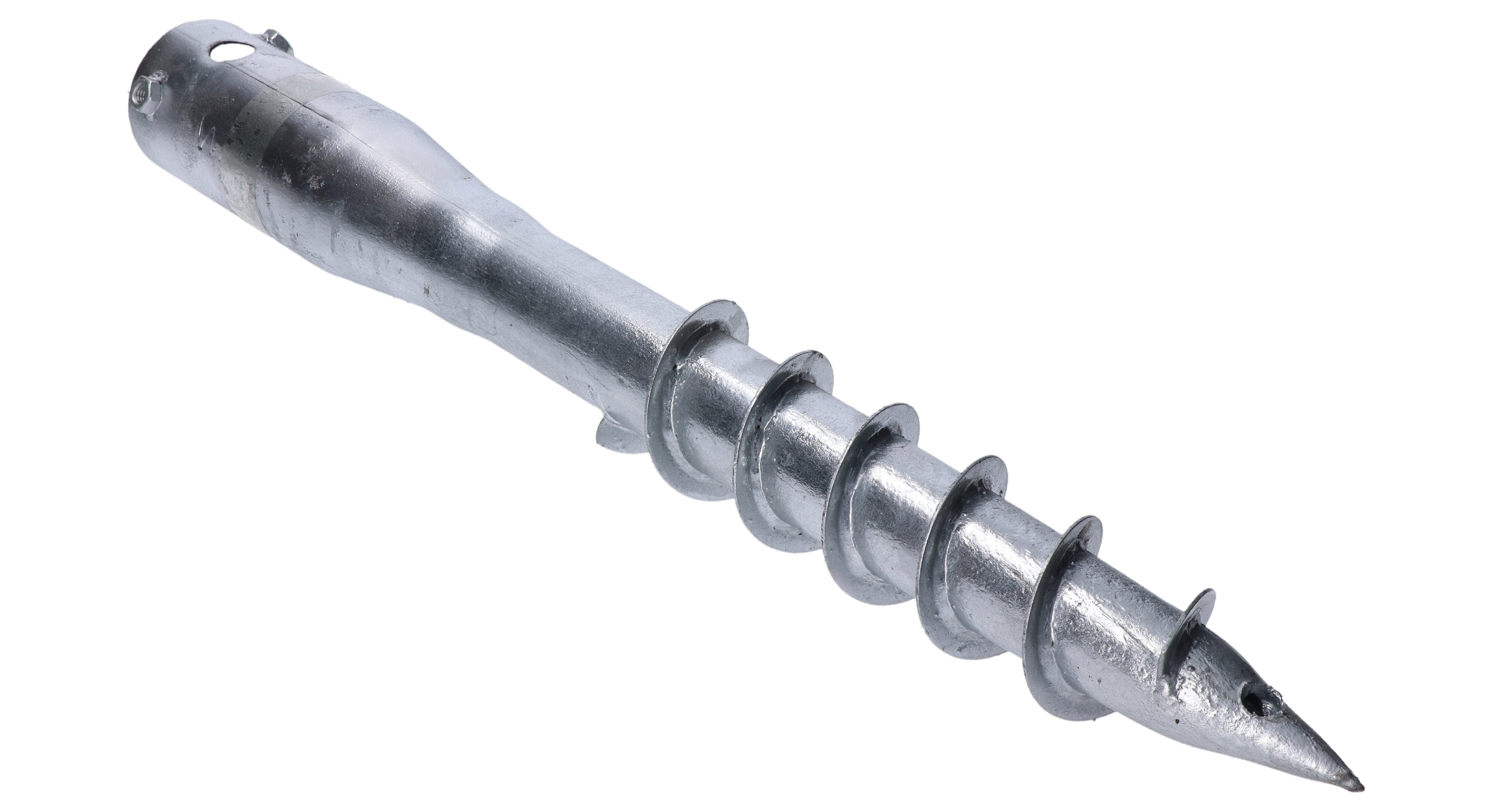 Zemný vrut, ø 68 mm, žiarový pozink