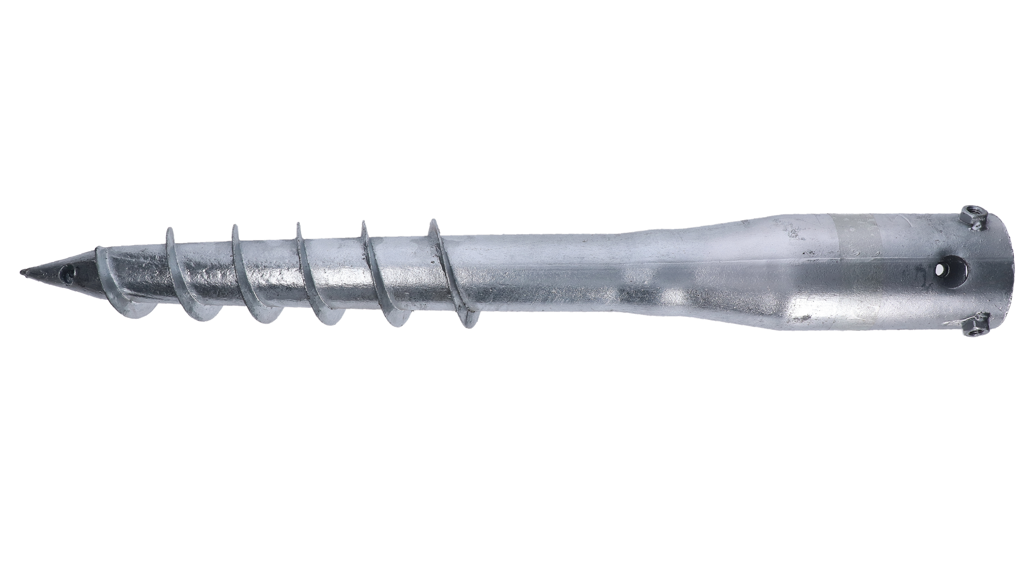 Zemný vrut, ø 68 mm, žiarový pozink